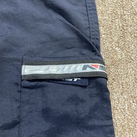 NWT Vintage Nautica Sport Tech lined nylon zip-off wind pants Medium Brand New - Picture 7 of 11